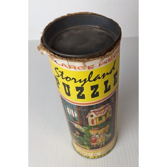 Vintage H-G Toys Hansel & Gretel 10x14” Storyland Puzzle 96 Piece - Picture 5 of 16